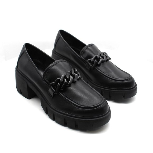 Madden Girl Shoes Madden Girl Hoxton Chain Lug Sole Loafers Poshmark